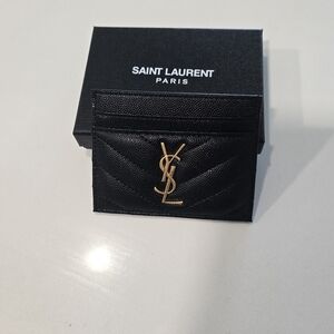 Saint Laurent Black Card Holder